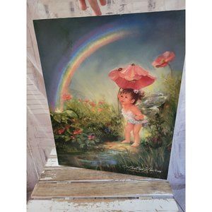 Mary Baxter St‎ Clair under the rainbow fairy paint